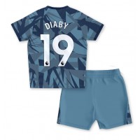 Dětský fotbalový dres Aston Villa Moussa Diaby #19 2023-24 Třetí Krátký Rukáv (+ trenýrky)